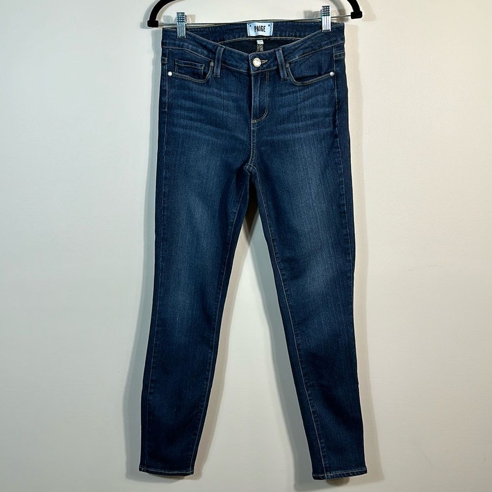 Paige Verdugo Ankle Blue Nottingham Skinny Jeans Denim Women Size 28